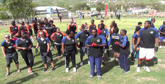 SPORTS DEPARTMENT WINS FIRST FIT GAMES