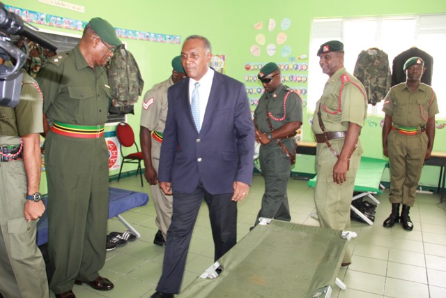 Nevis Premier registers gratitude to SKN Defence Force