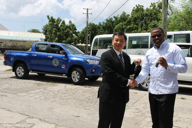 Republic of China (Taiwan) gives NIA new vehicles for environmental health programme