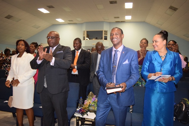 Prime Minister Harris Congratulates Rivers of Living Water Christian Centre on Its 21st Anniversary‏