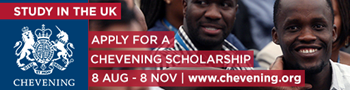 BRITISH CHEVENING SCHOLARSHIP SCHEME OPENING FOR APPLICATIONS FROM BARBADOS AND EASTERN CARIBBEAN