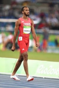 Machel Cedenio at the Rio 2016 Olympic Games