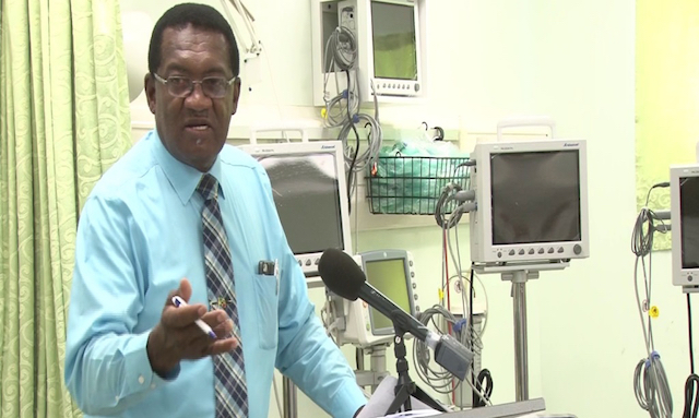 MINISTER OF HEALTH ACCEPTS DONATIONS FOR JNF GENERAL HOSPITAL AND DISABLED RESIDENTS