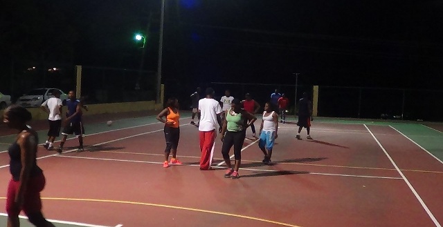 MALES DOMINATE FEMALES IN NETBALL CONTEST