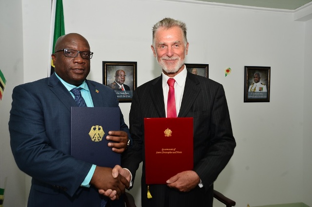 ST. KITTS AND NEVIS AND FEDERAL REPUBLIC OF GERMANY RATIFY AGREEMENT ON EXCHANGE OF INFORMATION ON TAX MATTERS