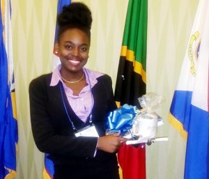 St. Kitts Junior Minister Dahneira Hodge