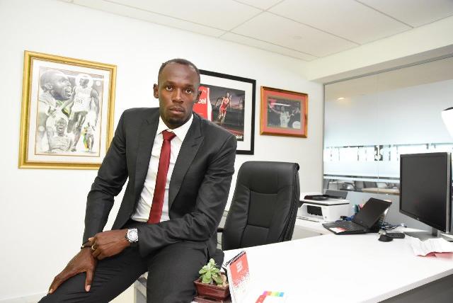 Usain Bolt Reports for Work as Digicel’s Chief Speed Officer