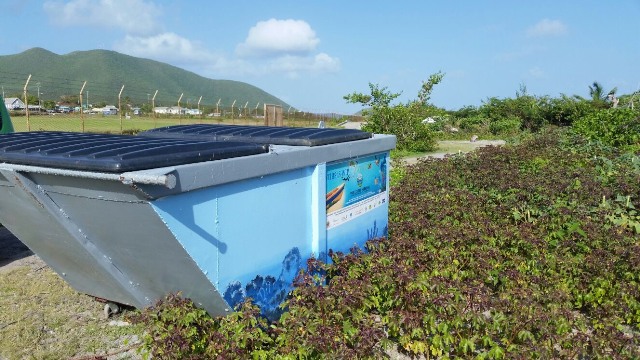 NHCS DONATES LARGE CAPACITY TRASH RECEPTACLE  FOR USE BY THE NEWCASTLE FISHERFOLK