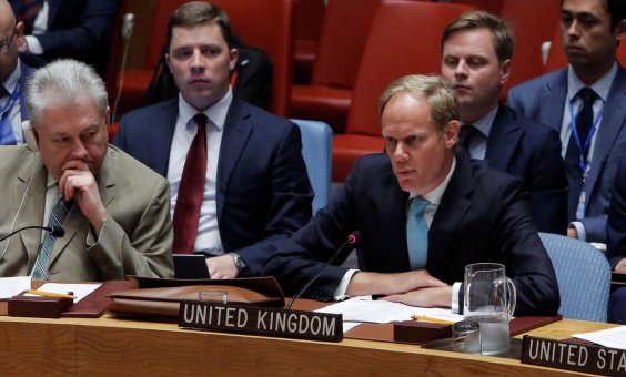 UK ambassador walks out of UN Security Council meeting over Aleppo