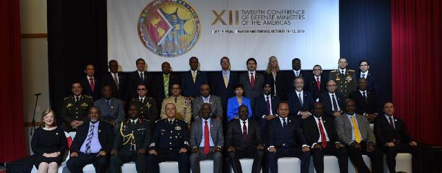 Hon. Vance Amory emphasises the importance of expanding the cooperation between the armed forces and other security forces in the fight against crime and other threats to peace and stability
