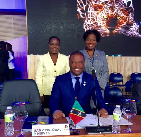 Foreign Minister Brantley Attends CELAC-EU Foreign Ministers Meeting in Santo Domingo‏