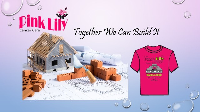 Pink Lily Together We Can Build It Walk-A-Thon 22nd Oct Nevis