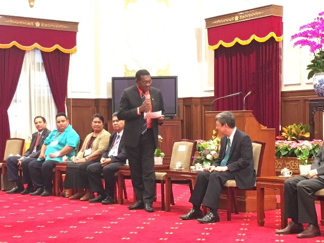 Press release regarding Minister Hamilton’s recent visit to Taiwan