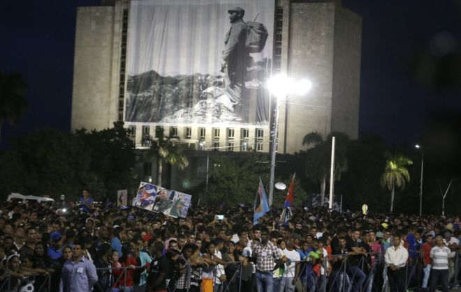 Fidel Castro death: Cuba holds commemoration in Havana