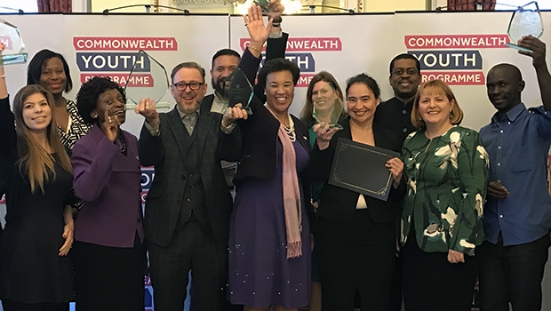 Social enterprise founder is named Commonwealth Youth Worker of the Year