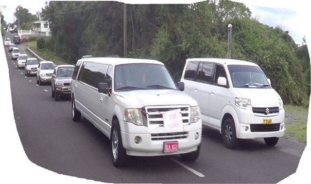 Centenarian Gets Grand Motorcade