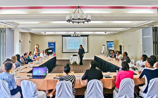 St. Kitts Marketing Team Reviews Strategies
