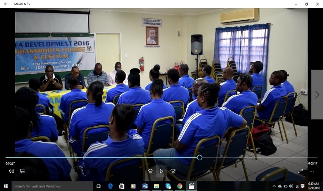 FIFA HOSTS WORKSHOP ON NEVIS
