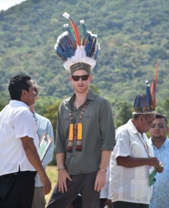 Prince Harry experiences Guyana’s wonders