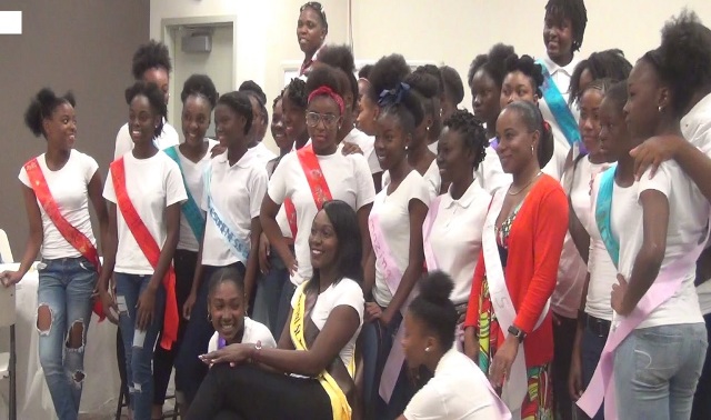 SWIMWEAR CONTESTANT MOTIVATES HIGHSCHOOLERS THROUGH WORKSHOP