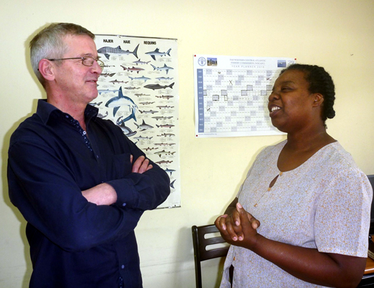 Top fisheries data expert from Icelandic shares expertise with CRFM countries
