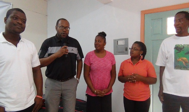 TWO SECONDARY SCHOOLS ON NEVIS RECEIVE CRICKET GEAR