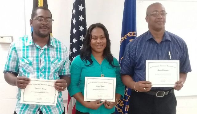 Three RSCNPF Officers Complete Advanced Polygraph Course