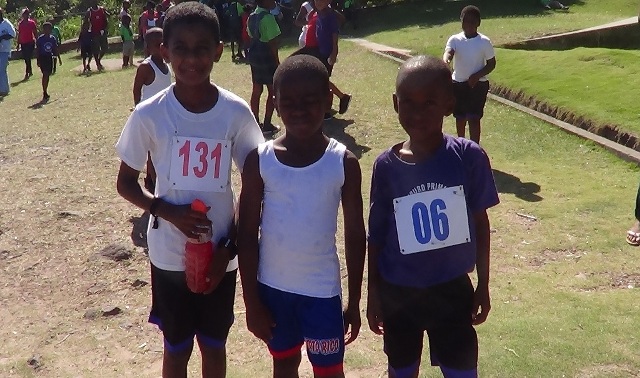KEZONIQUE AND JOSHUA STAR AT JLPS JUNIOR CROSS COUNTRY EVENT