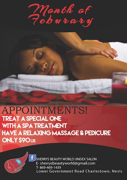 Sherry’s Beauty World: Treatment for the month of february…