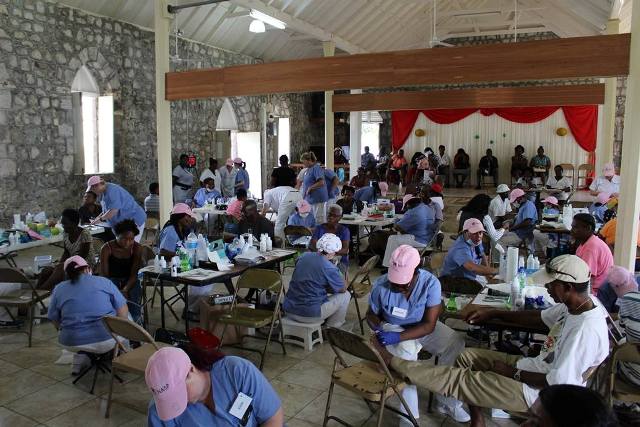 Rotary Club of Liamuiga Successfully Host Foot Care Clinic‏