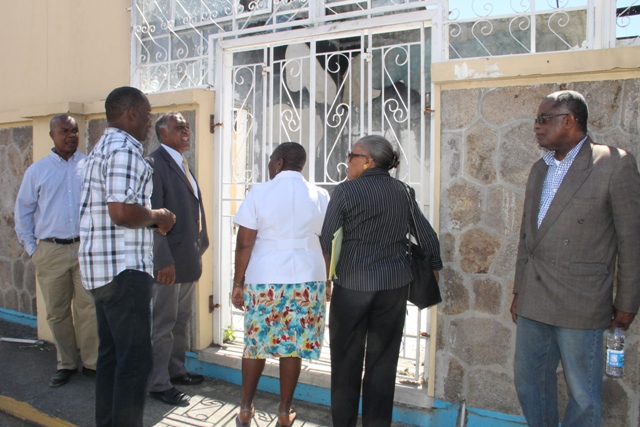 SIDF Board of Counsellors visit funded projects on Nevis