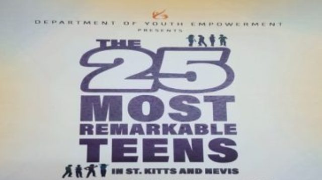 Nominations for the 25 Most Remarkable Teens Award