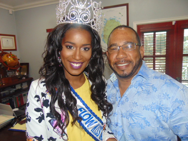 Khyla Browne, Miss Caribbean Culture Queen 2016-2017 pays courtesy call on sponsors