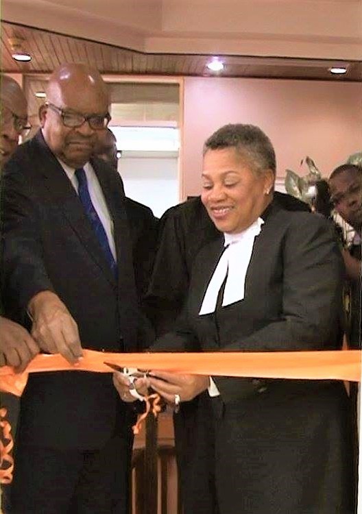 . Chief Justice Dame Janice Pereira Commends Government for Commitment in Realizing Opening of Second Court Room