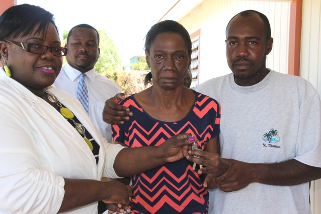 Jessups Villager says thank you to NIA for new home