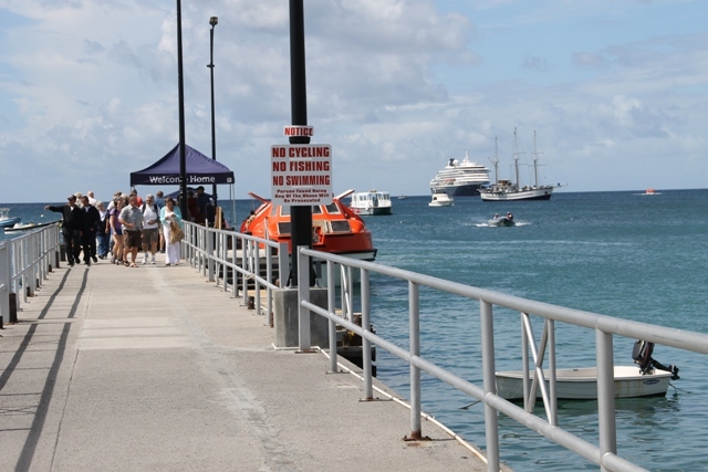 Nevis Cruise season winding down with three major calls; over 1,500 passengers expected