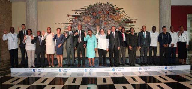 SKN Minister of Foreign Affairs attends meetings in Cuba