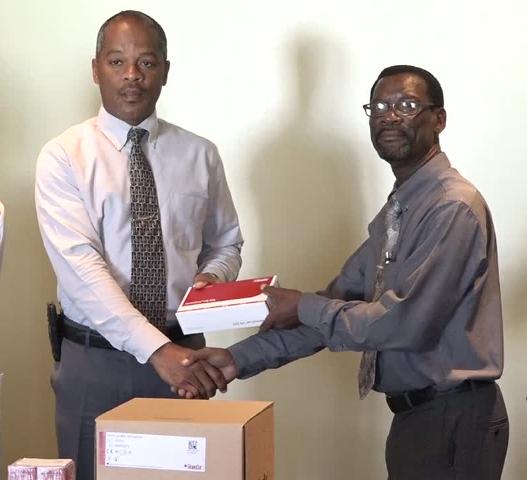 SDA Charlestown membership donates equipment to Alexandra Hospital