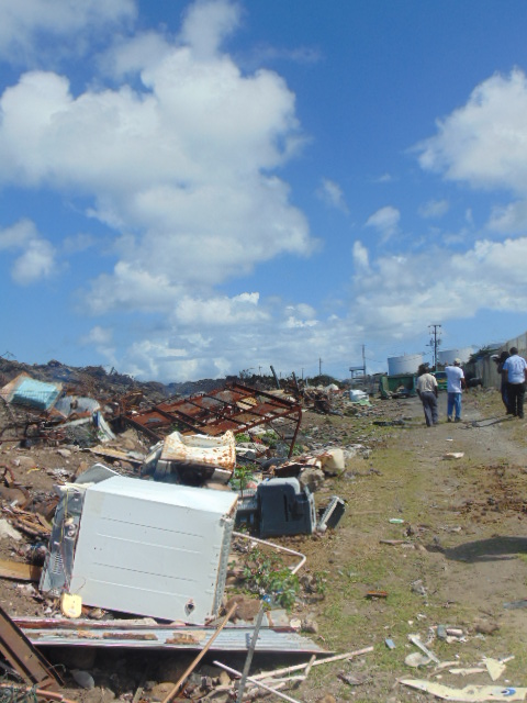 Mountains of trash at the solid waste landfill cause health and environmental concerns