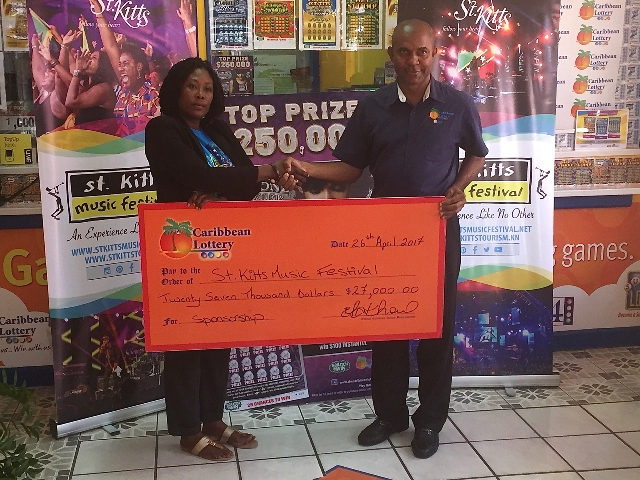 Caribbean Lotto becomes Music Festival bronze sponsor