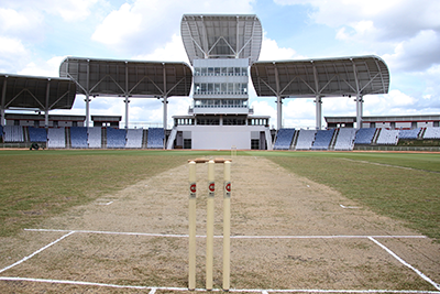Tendulkar gets stand at Lara Stadium