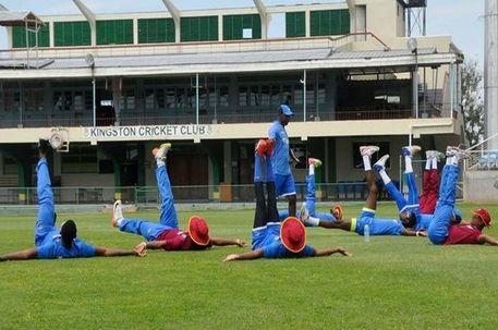 CAPTAINS PREPARE FOR HISTORIC 50TH TEST