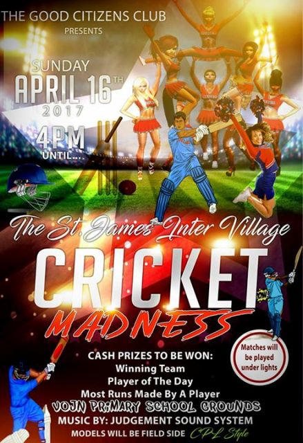 Hon. Jeffers,  to host Cricket competition