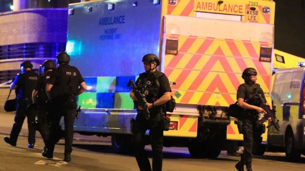 Deaths confirmed after Manchester Arena blast reports