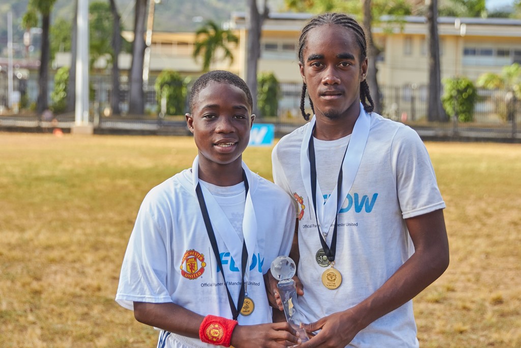 Young Footballers from Antigua and Trinidad emerge as winners of Flow Ultimate Football Experience