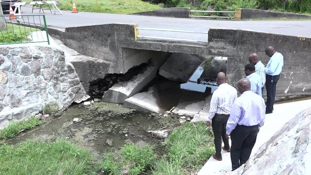 NIA officials close Bath Bridge after severe erosion by heavy rains