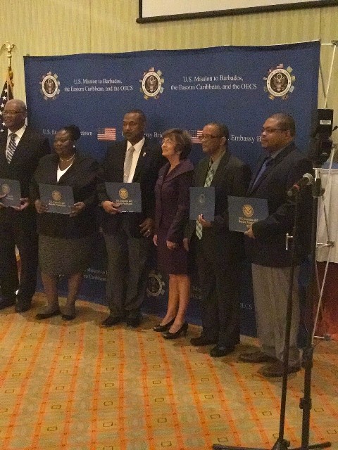 St. Kitts/Nevis National Security Team Participates In US CBP Professional Exchange