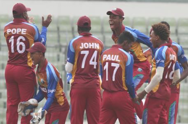 West Indies Under-19 squad for Tour of South Africa and Zimbabwe