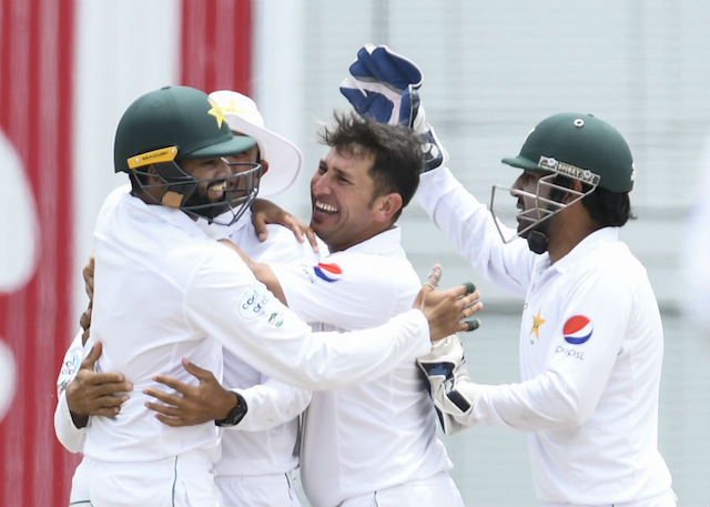 Yasir six-for edges Pakistan ahead on testing day
