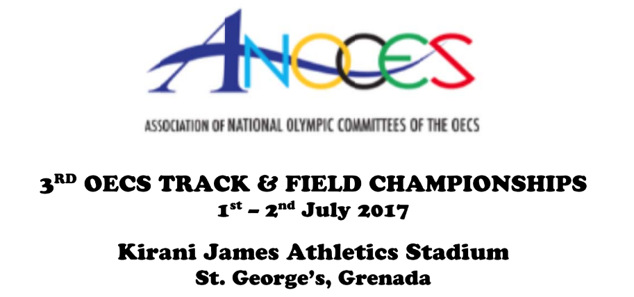 21 Athletes Selected for 2017 OECS Track and Field Championships